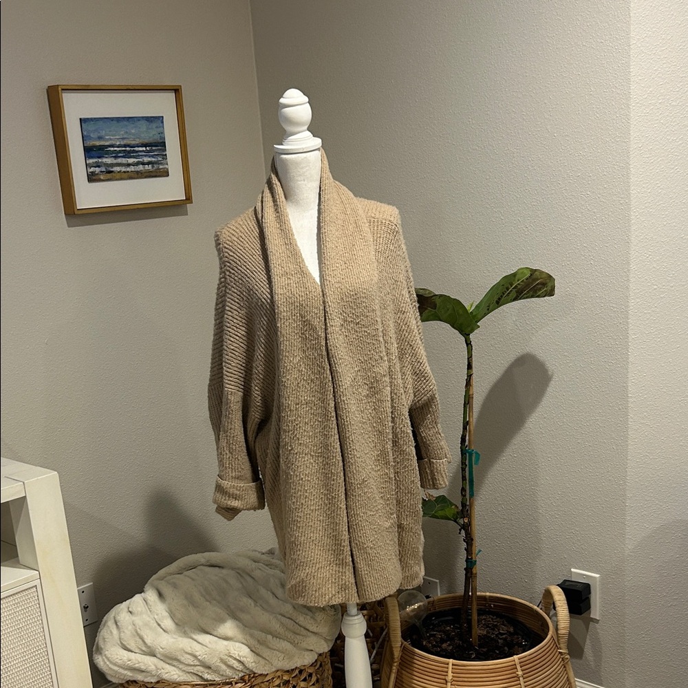 Anthropologie Tan Women's Cardigan